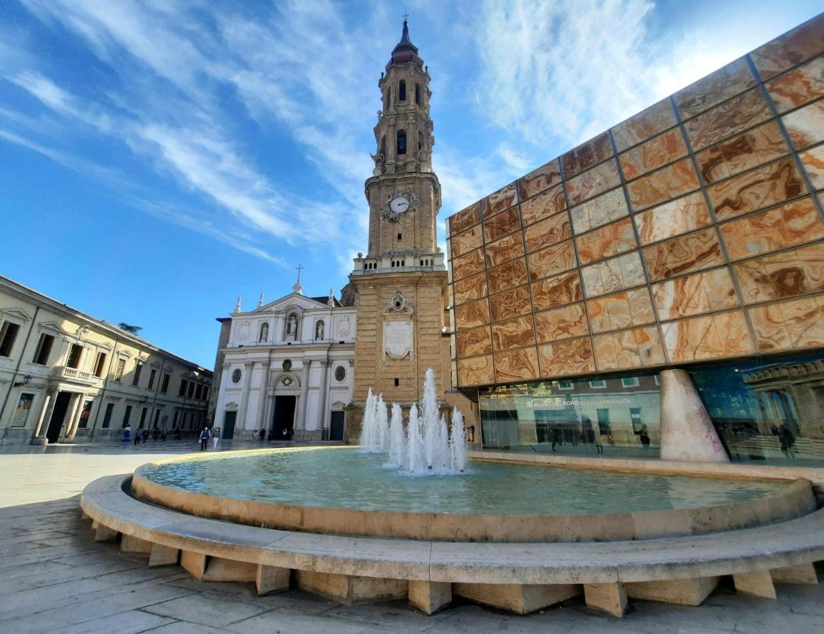 Apartamento Foro Romano Zaragoza Dış mekan fotoğraf